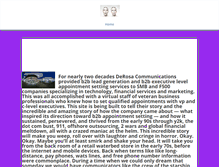Tablet Screenshot of derosa.com